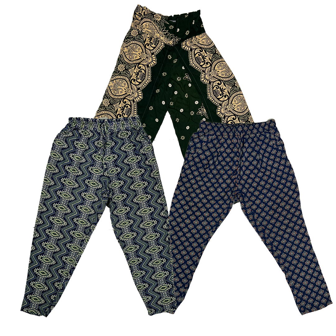 PACK PANTALONES RAYÓN