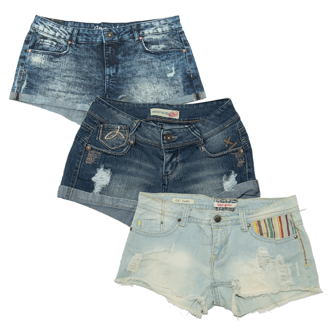 PACK MIX PANTALONES CORTO Y2K