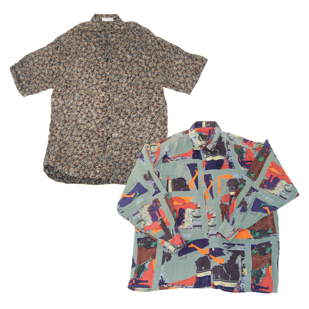 PACK CAMISAS GEOMÉTRICAS VINTAGE