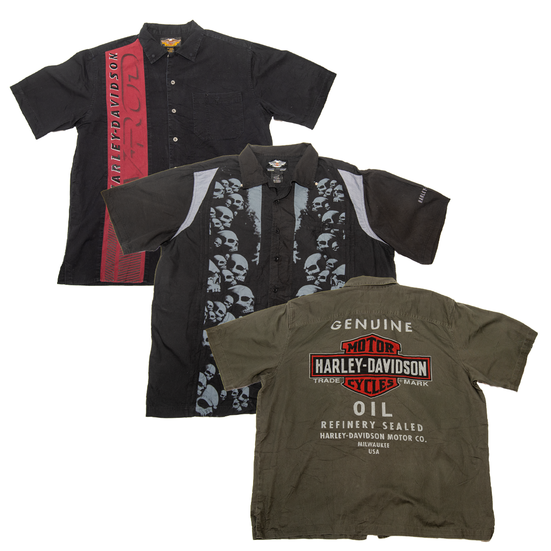 PACK CAMISETAS HARLEY DAVIDSON